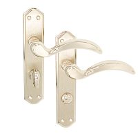 Ручки на планці Веst WC 62 нікель сатин